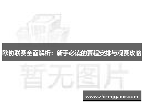 欧协联赛全面解析:新手必读的赛程安排与观赛攻略 欧协联赛全面解析:新手必读的赛程安排与观赛攻略